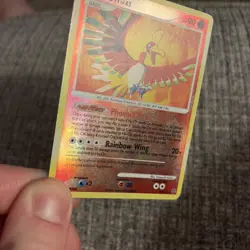 Pokemon TCG Ho-Oh Secret Wonders 10/132 Reverse Holo Rare Promo 2007 - Image 2
