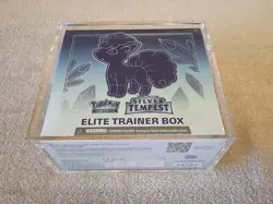 Minty Factory Sealed Pokemon Silver Tempest Elite Trainer Box With Acrylic Case - Image 1