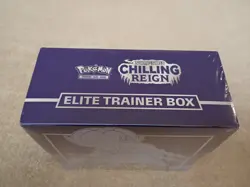 Minty Factory Sealed Pokemon Chilling Reign Elite Trainer Box With Acrylic Case 820650808630 - Image 4