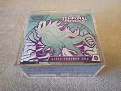 Minty Factory Sealed Pokemon Temporal Forces Elite Trainer Box With Acrylic Case - Image 1