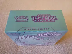 Minty Factory Sealed Pokemon Temporal Forces Elite Trainer Box With Acrylic Case - Image 4