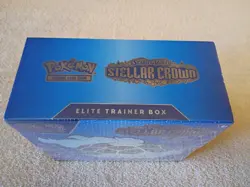 Minty Factory Sealed Pokemon Stellar Crown Elite Trainer Box With Acrylic Case - Image 4