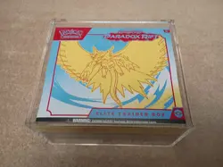 Minty Factory Sealed Pokemon Paradox Rift Elite Trainer Box With Acrylic Case - Image 1