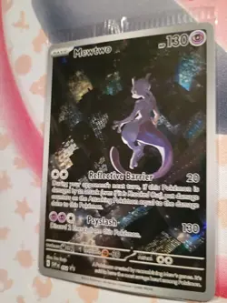 Mewtwo SVP 052 Pokemon TCG Scarlet & Violet 151 Black Star Promo SEALED - Image 2