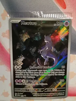 Mewtwo SVP 052 Pokemon TCG Scarlet & Violet 151 Black Star Promo SEALED - Image 5