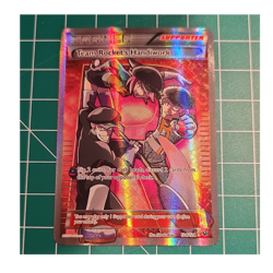 Pokemon TCG Team Rocket's Handiwork Full Art Holo 124/124 Fates Collide - Image 1