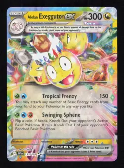 Alolan Exeggutor ex 133/191 Holo Surging Sparks Pokemon Near Mint - Image 1