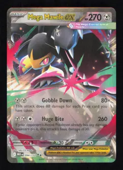 Mega Mawile ex 094/132 Holo Mega Evolution Pokemon Near Mint - Image 1