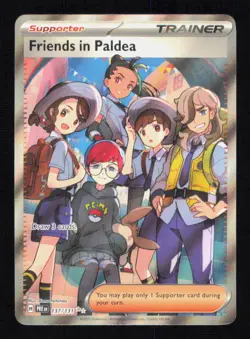 Friends in Paldea 137/131 Holo Prismatic Evolutions Pokemon Near Mint - Image 1