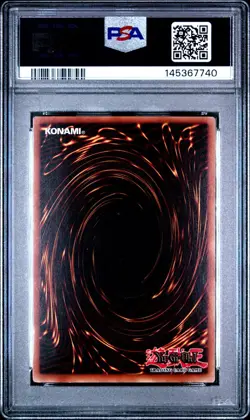 2003 YU-GI-OH! STARTER DECK: JOEY 1ST ED #015 TIME WIZARD PSA 6 - Image 2