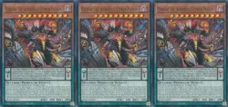 3x Nervedo the Shadebeast Power Patron | BLZD-EN011 | UR | 1st Ed | NM | YuGiOh - Image 1