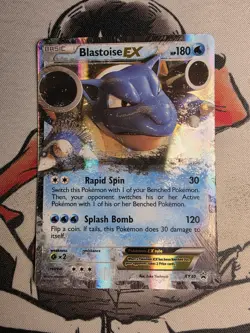 Blastoise EX XY30 2014 Pokemon XY Black Star Promo Holo NM Card - Image 1