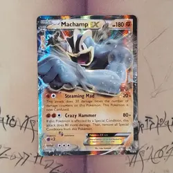 Machamp EX XY108 Black Star Promo Holo NM Pokemon Card English - Image 1