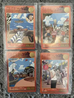 2001 One Piece Visual Adventure Card Set Part 4 Go Go Go Jango - Image 5