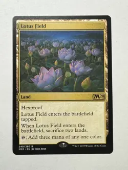 MTG - Lotus Field - Core Set 2020 M20 249/280 Rare Base - Image 1
