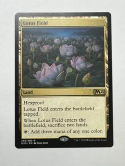 MTG - Lotus Field - Core Set 2020 M20 249/280 Rare Base - Image 3