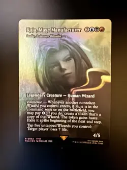MTG Final Fantasy English Kuja, Mage Manufacturer Showcase 0052 Foil - Image 1