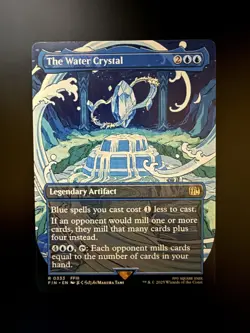MTG Final Fantasy English The Water Crystal Borderless 0333 Non-Foil - Image 1