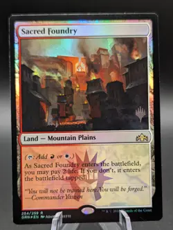 MTG: Sacred Foundry | Foil | Guilds of Ravnica Promo | NM| - Image 1