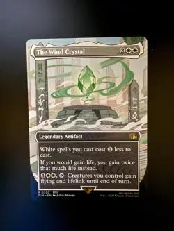 MTG Final Fantasy English The Wind Crystal Borderless 0330 Non-Foil - Image 1