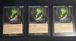 3x MTG Scourge Unspeakable Symbol Regular Card #79/143, NM - Image 1