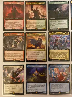 MTG FF FIC Extended Art -Sphere Grid, Sephiroth, Tifa, Kefka, Gogo + Bundle - Image 2