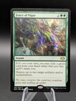 MTG: Force of Vigor | Non-foil | Modern Horizons | NM-LP| - Image 1