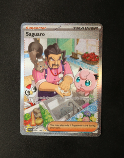 Pokemon Card - Saguaro 270/193 Paldea Evolved - Special Illustration Rare - NM ⭐ - Image 1