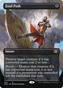 MtG* - FOIL Fatal Push- 2XM-EN - Image 1