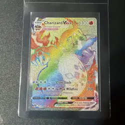 Pokemon 2020 Champions Path Charizard VMAX 074/073 Secret Rare Full Art Holo - Image 1