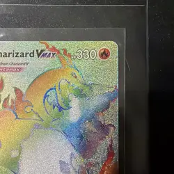 Pokemon 2020 Champions Path Charizard VMAX 074/073 Secret Rare Full Art Holo - Image 3