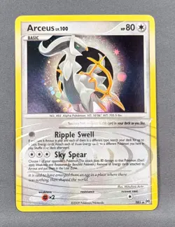 LP Arceus (AR5) AR5 Holo Rare Arceus Pokemon 2009 - Image 1