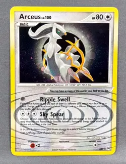 LP Arceus (AR5) AR5 Holo Rare Arceus Pokemon 2009 - Image 2