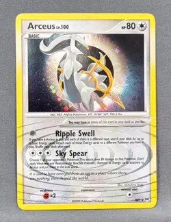 LP Arceus (AR5) AR5 Holo Rare Arceus Pokemon 2009 - Image 3