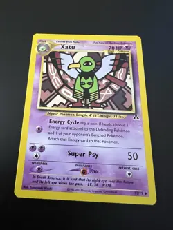 Xatu 52/75 Neo Discovery Unlimited 2001 Pokemon Card Uncommon NM - Image 1