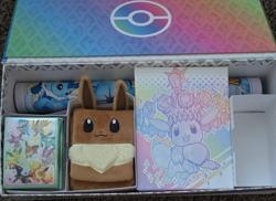 Pokemon Prismatic Evolutions Eevee special Collection Box (NO PACKS or promo) - Image 1