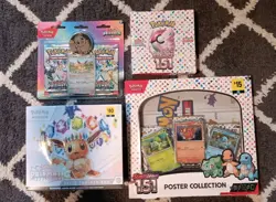 Pokemon 151 booster poster, Japanese 151 box amd Prismatic Evolutions ETB lot✅ - Image 2