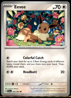 Eevee 050/064 Common Shrouded Fable Pokemon Near Mint - Image 1