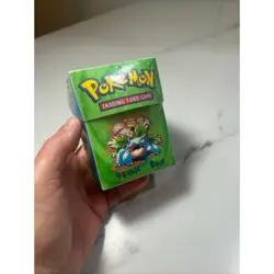 Vintage 1999 Pokemon TCG Venusaur Deck Box Wizards of the Coast Sealed WOTC - Image 1