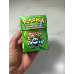 Vintage 1999 Pokemon TCG Venusaur Deck Box Wizards of the Coast Sealed WOTC - Image 2