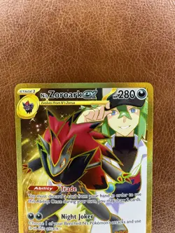 Pokemon Journey Together - N’S ZOROARK EX - Hyper Rare - 189/159 - Image 2