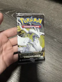 Pokemon Legendary Treasures Booster Pack Sealed Reshiram Mint - Image 1