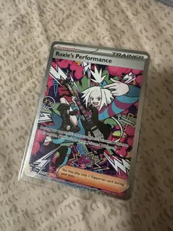 Pokemon Chaos Rising #121/086 Roxie's Performance SIR - Image 1