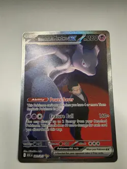 Pokemon Ascended Heroes Team Rocket's Mewtwo ex SIR 281/217 - Image 1