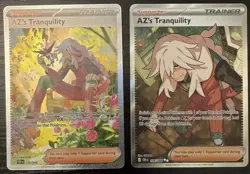 Pokemon Chaos Rising AZ's Tranquility SIR 120/086 & AZ’s UR 106/086 - Image 1