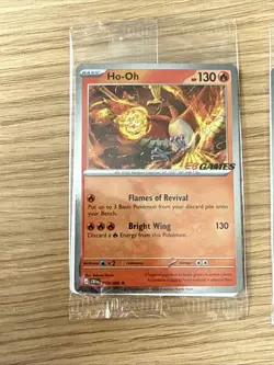 2 - Ho-Oh EB GAMES PROMO SEALED English & French! 10/86 Rare Pokemon TCG Stamped - Image 2