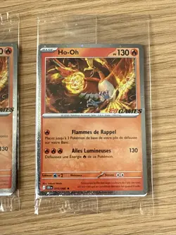 2 - Ho-Oh EB GAMES PROMO SEALED English & French! 10/86 Rare Pokemon TCG Stamped - Image 3