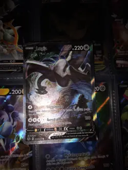 Pokemon Lugia V 186/195 ALT ART SILVER TEMPEST ITA - Image 2