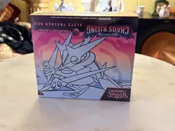 Pokemon Center Chaos Rising ETB Sealed - Box Damage / Wrap Tear - Read - Image 1