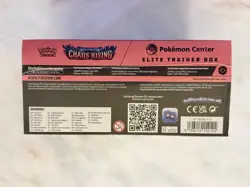 Pokemon Center Chaos Rising ETB Sealed - Box Damage / Wrap Tear - Read - Image 3